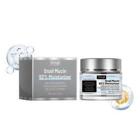 Hoygi Snail Moisturizing Cream - Nourish, Moisturize, and Improve Complexion, Face Care, Hydrating Cream for Dull Skin