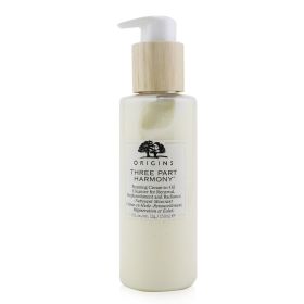 Three Part Harmony Foaming Cream-To-Oil Cleanser For Renewal, Replenishment &amp; Radiance