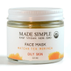 FACE MASK for Oily Skin - Organic Vegan Matcha Tea Moringa