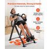 Inversion Table, 300 lbs Capacity Heavy Duty Back Inverter Stretcher, Inverted Table with Stable Structure, Dual-Roller Locking