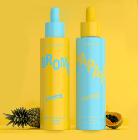 PHOFAY GENTLE PEELING SOLUTION PAPAYA ENZYME AHA BHA (Option: Set)