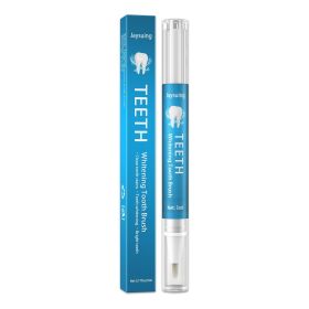 Jaysuing Teeth Whitening Pen Clean Beauty Brightening Gel Oral Cleaning Yellow Teeth Tea Stained Teeth Tobacco Plaque Cleaner (Option: 1pcs)